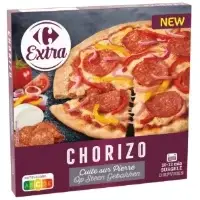 Pizza Chorizo Carrefour Extra