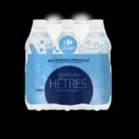 Eau Minerale Naturelle Gazeuse Carrefour Classic