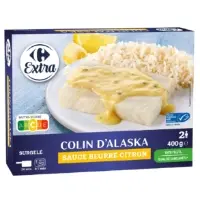 Colin D Alaska Sauce Beurre Citron Carrefour Extra