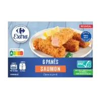 Batonnets De Saumon Surgele 100 Filets Sans Arete Et Naturellement Riche En Omega 3 Carrefour