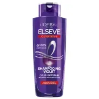 Shampoing Violet Dejaunisseur Pour Cheveux Meches Blonds Ou Blancs Color Vive Elseve