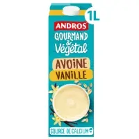 Boisson Vegetale Avoine Vanille Gourmand Vegetal Andros