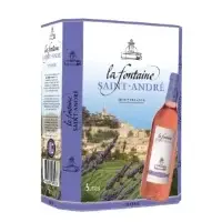 Vin Rose I G P Mediterranee La Fontaine Saint Andre
