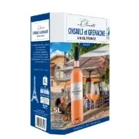 Vin Rose De France Cinsault Et Grenache La Francette