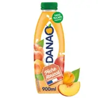 Boisson Lactee Peche Abricot Sans Sucres Ajoutes Danao