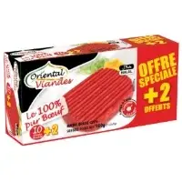 Steak Hache 100 Pur Boeuf Halal Oriental Viandes