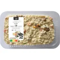 Plat Cuisine Risotto Aux Fruits De Mer
