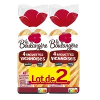 Baguettes Viennoises La Boulangere