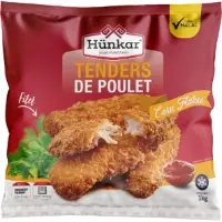 Tenders De Poulet Filet Corn Flakes Halal Hunkar