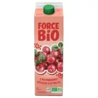 Jus De Cranberry Bio Force Bio