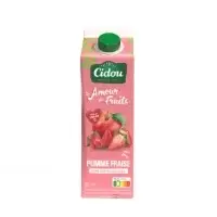 Jus Pomme Fraise Sans Sucres Ajoutes Cidou