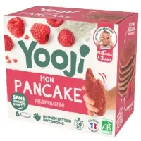 Plat Bebe De 8 A 36 Mois Pancake Framboise Bio Yooji