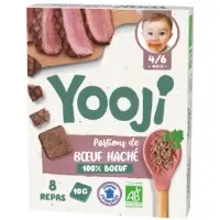 Plat Bebe Des 4 6 Mois Haches De Boeuf Bio Yooji