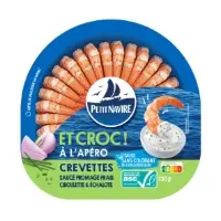Crevettes Sauce Fromage Frais Ciboulette Et Echalote Petit Navire