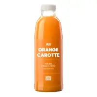 Jus De Fruits Et Legumes Orange Carotte Presse A Froid 100 Fruits Frais Juste Presse