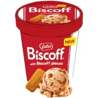 Glace En Pot Caramel Biscuits Caramelises Biscoff Lotus