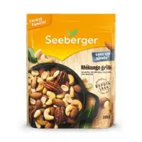Melange Grille Amandes Noix De Cajou Cacahuetes Noix De Pecan Seeberger
