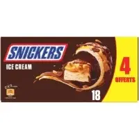 Barres Glacees Chocolat Caramel Et Cacahuetes Snickers