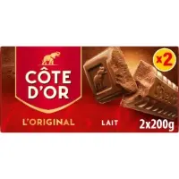 Tablette De Chocolat Lait L Original Cote D Or