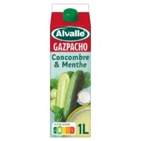Gazpacho Concombre Et Menthe Alvalle