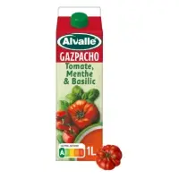 Gazpacho Tomate Menthe Basilic Alvalle