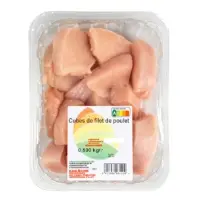 Filets De Poulet En Cubes