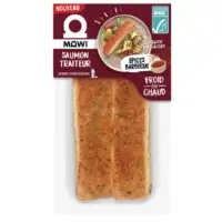 Portions De Saumon Fume Epices Barbecue Mowi