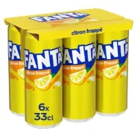 Soda Au Citron Aux Aromes Naturels Fanta