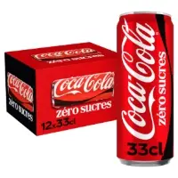 Soda Au Cola Zero Sucres Coca Cola