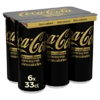 Soda Au Cola Sans Cafeine Et Sans Sucres Coca Cola