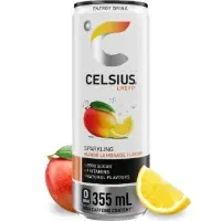 Boisson Energisante Petillante Saveur Mangue Citron Zero Sucre Celsius