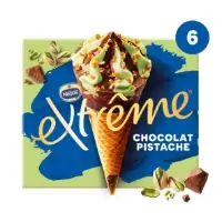 Glaces Cones Pistache Chocolat Extreme
