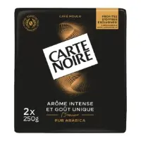 Cafe Moulu Classique 100 Arabica Intensite 7 Carte Noire