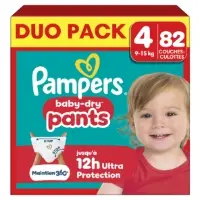 Couches Culottes Baby Dry Pants 9 15kg Taille 4 Pampers