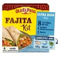 Kit Fajitas Extra Doux Old El Paso
