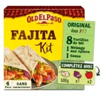 Kit Fajitas Original Doux Old El Paso
