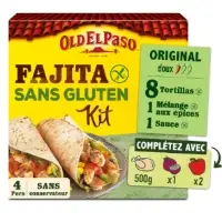 Kit Fajita Sans Gluten Doux Old El Paso