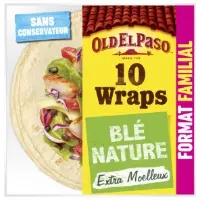 Wraps De Ble Nature Format Familial Old El Paso