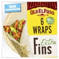 Wrap Extra Fins Old El Paso