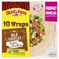 Tortillas De Ble Complet Extra Moelleux Old El Paso
