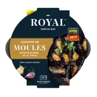 Moules Cuisinees Au Beurre Ail Et Persil Royal