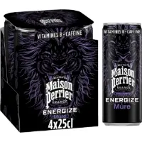 Boisson Energisante Saveur Mure Perrier