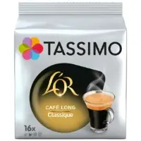 Cafe Dosettes Cafe Long Classique L Or Compatible Tassimo Tassimo