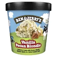 Glace En Pot Vanille Noix De Pecan Et Blondie Ben Jerry S
