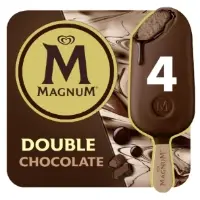 Glaces Batonnets Double Chocolat Magnum