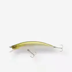 POISSON NAGEUR JERKBAIT MINNOW PÊCHE AUX LEURRE MNWFP 100 F GRIS DOS AYU