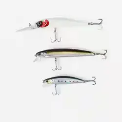 KIT POISSONS NAGEURS LEURRE ET TRAÎNE PÊCHE EN MER