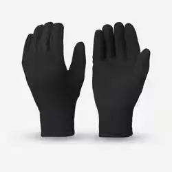 Gants polaire enfant 4-14 ANS, HIKE100 noir