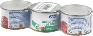 Double Concentré De Tomates-3x70G - ECO +
