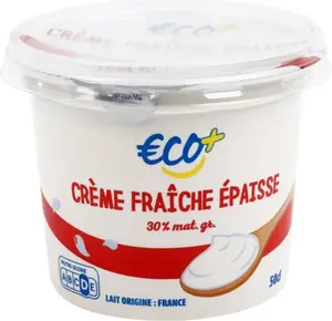 Crème fraîche 30% Mat. Gr. - 50 cl - ECO +